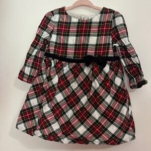 18m plaid dress w/diaper cover *WORE ONCE*
